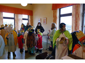 Aussendung der Sternsinger in Naumburg (Foto: Karl-Franz Thiede)